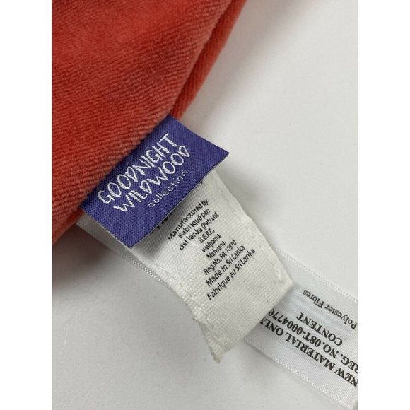 New Tikiri Fox baby lovey Blanket Toy Goodnight Wildwood Comforter Teething - Picture 9 of 9